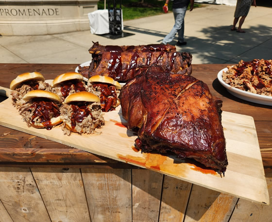 BBQ on display